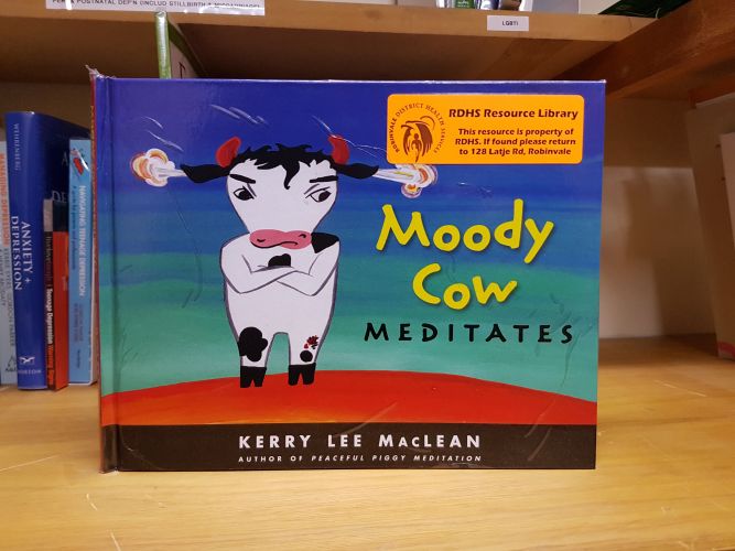 Moody Cow Meditates